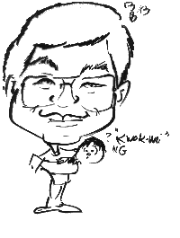 Cartoon of K.-W. Ng and Son