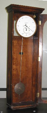 A pendulum clock