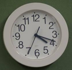 A clock is a device for measuring time