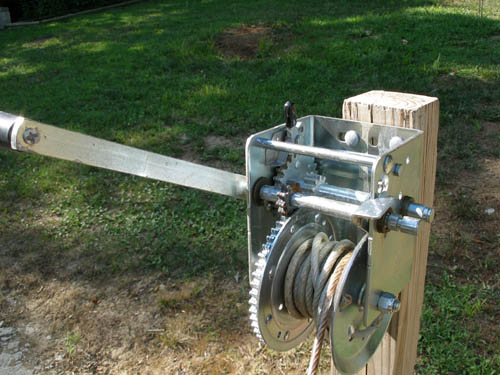 a boat winch