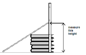 The top end of the ramp