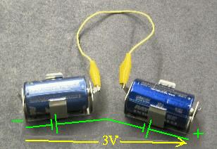 two batteries in series