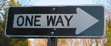 current has a direction, just like traffic