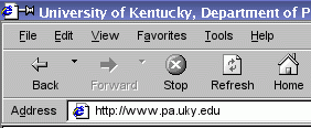 The Physics Department home page