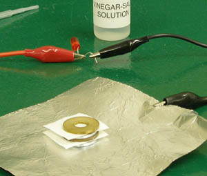 A bettery of two cells