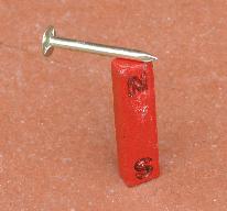 This nail just loves the magnet