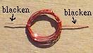 the coil of wire