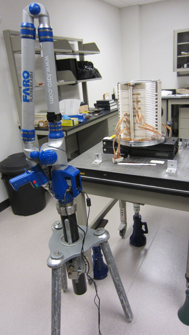 2014_04_16 - 001 - frame stack and faro arm.JPG