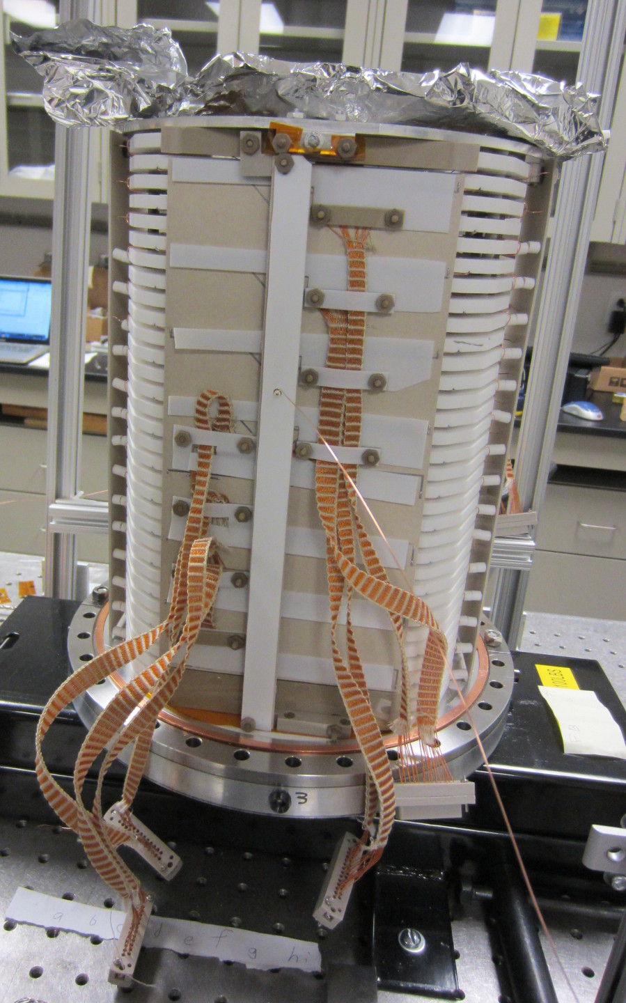 2014_04_20 - Top Side with shielding and guides in place - small.JPG 2014_04_20 - Top Side with shielding and guides in place - small.JPG