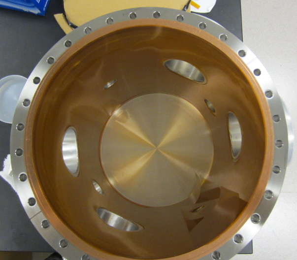 Assembly 122 - housing with Kapton barrier inside it.JPG